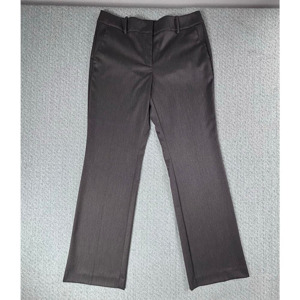 Ann Taylor Sz 8 Straight Through Hips & Thigh Trouser Pants Brown Women's